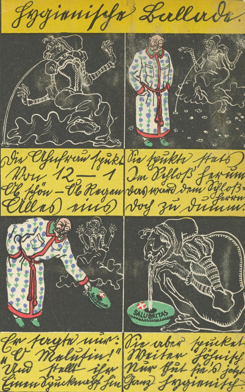 Hygieeninen balladi Hygieeninen balladi, 1911. tekijältä Moritz Jung
