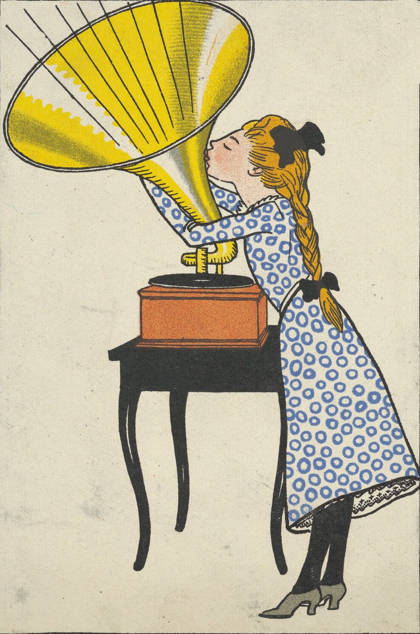 Voi Caruso! , 1911. tekijältä Moritz Jung