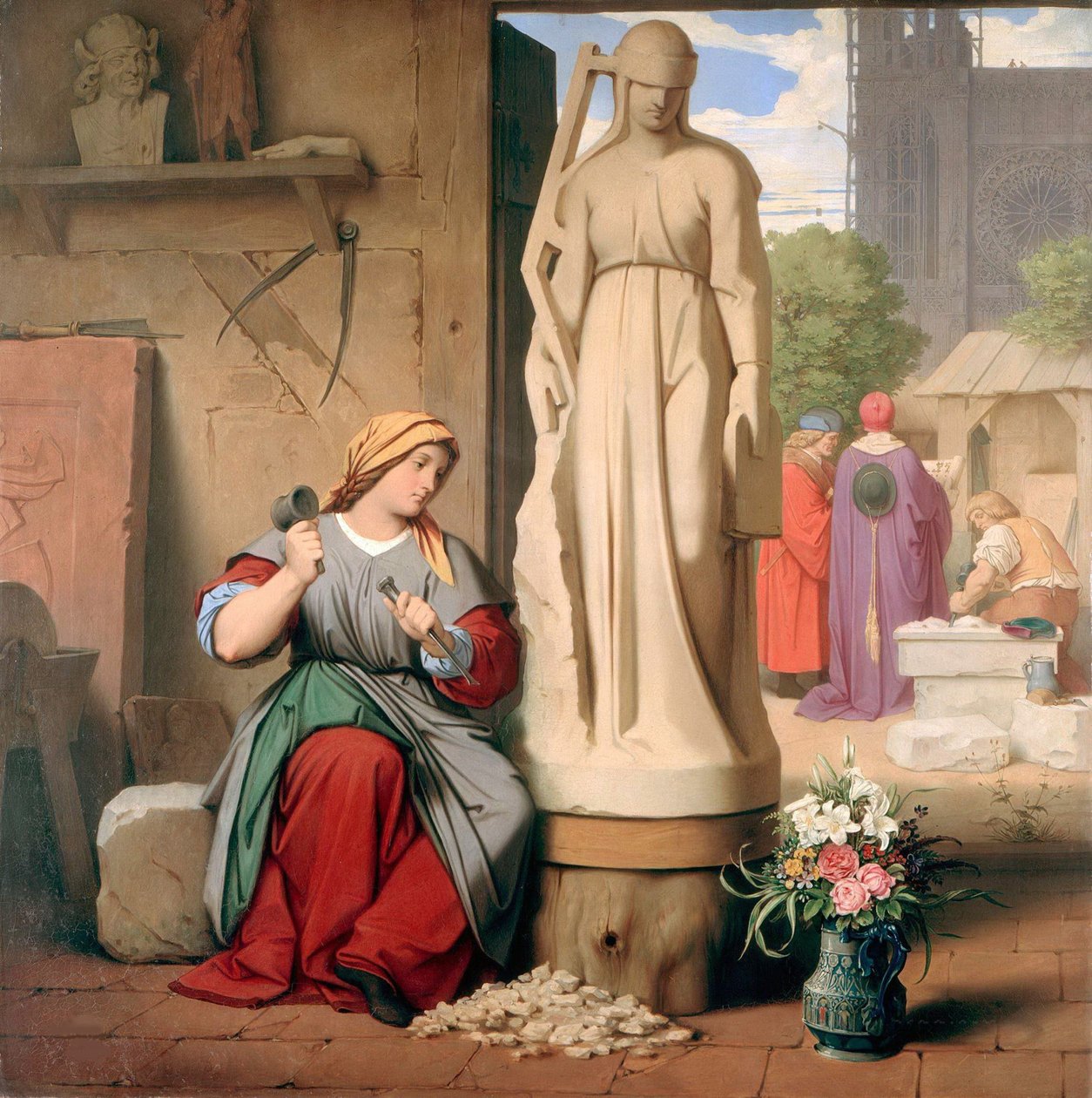 Sabina von Steinbach, 1844. tekijältä Moritz Ludwig von Schwind