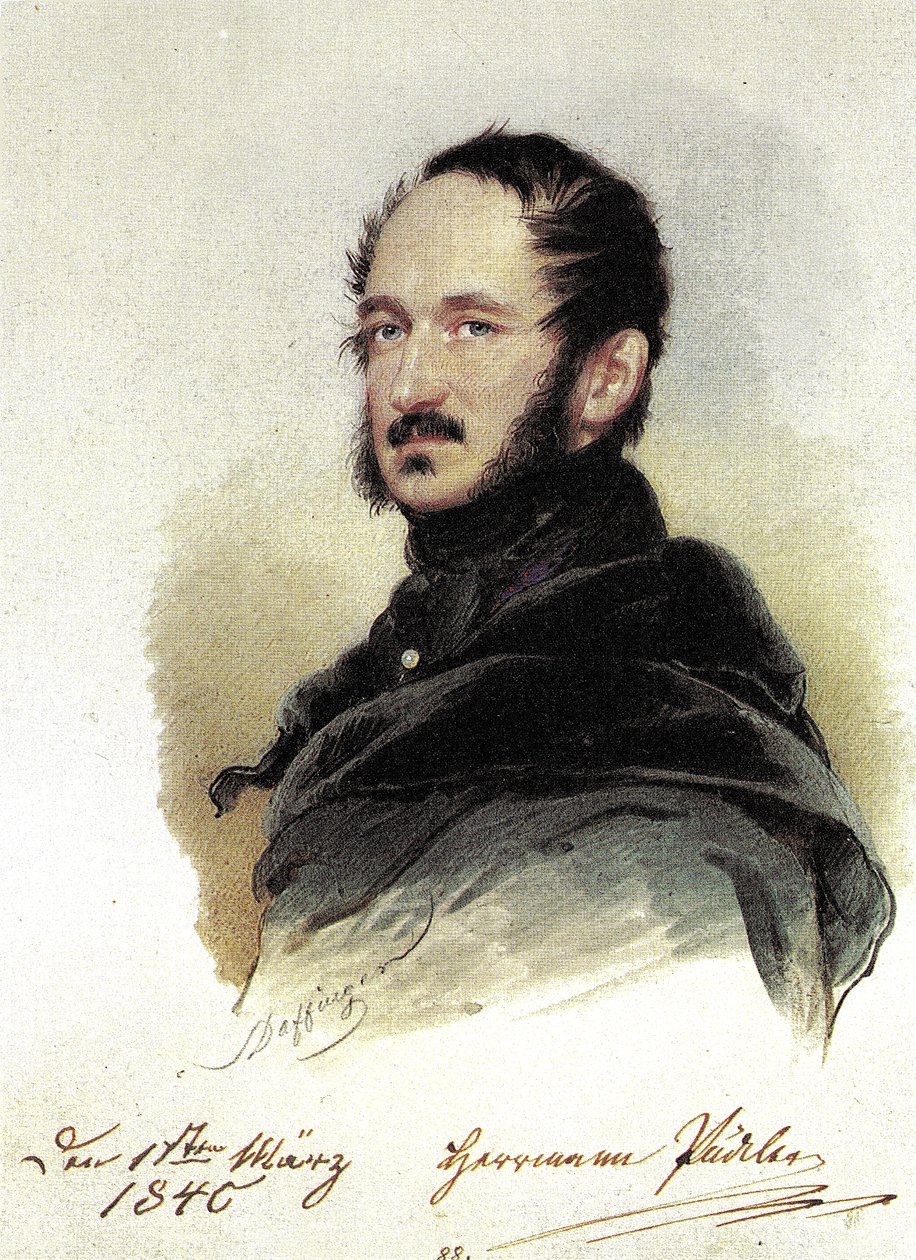 Daffinger, Moritz - Hermann Pückler-Muskau tekijältä Moritz Michael Daffinger