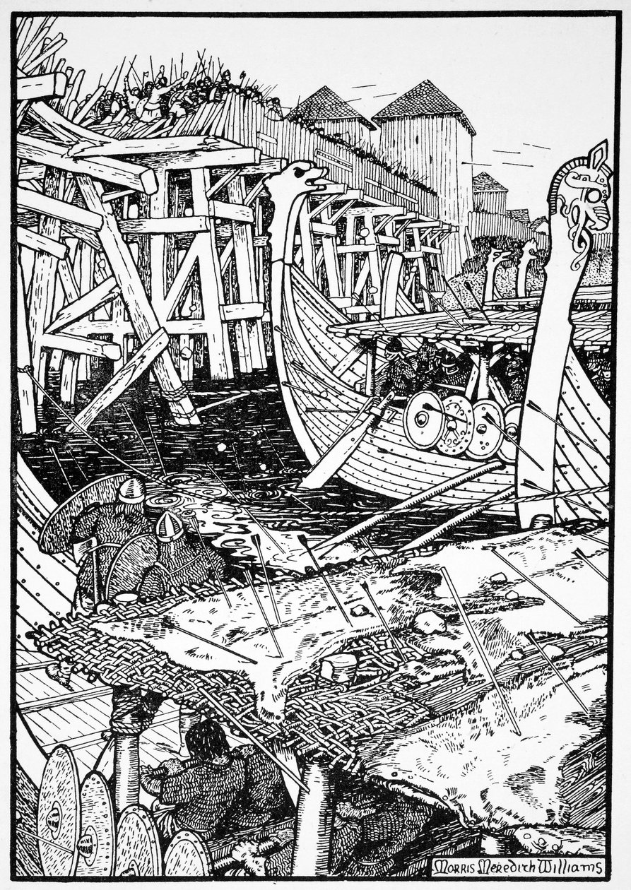 London Bridgen taistelu, 1014 1913. tekijältä Morris Meredith Williams