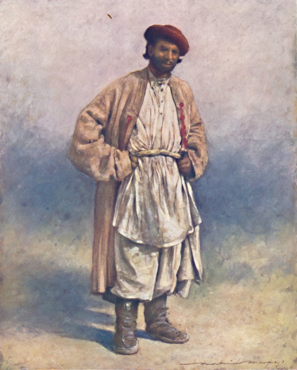 "Kashmirin hindoo-kukkulanpaimen", 1903 tekijältä Mortimer L Menpes