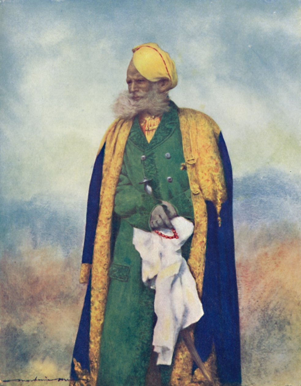 Rajgarhin rajaputke, 1903 tekijältä Mortimer L Menpes