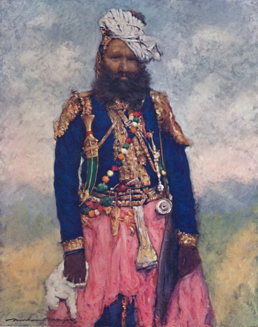 Pidätin Rajgarghista, 1903 tekijältä Mortimer L Menpes