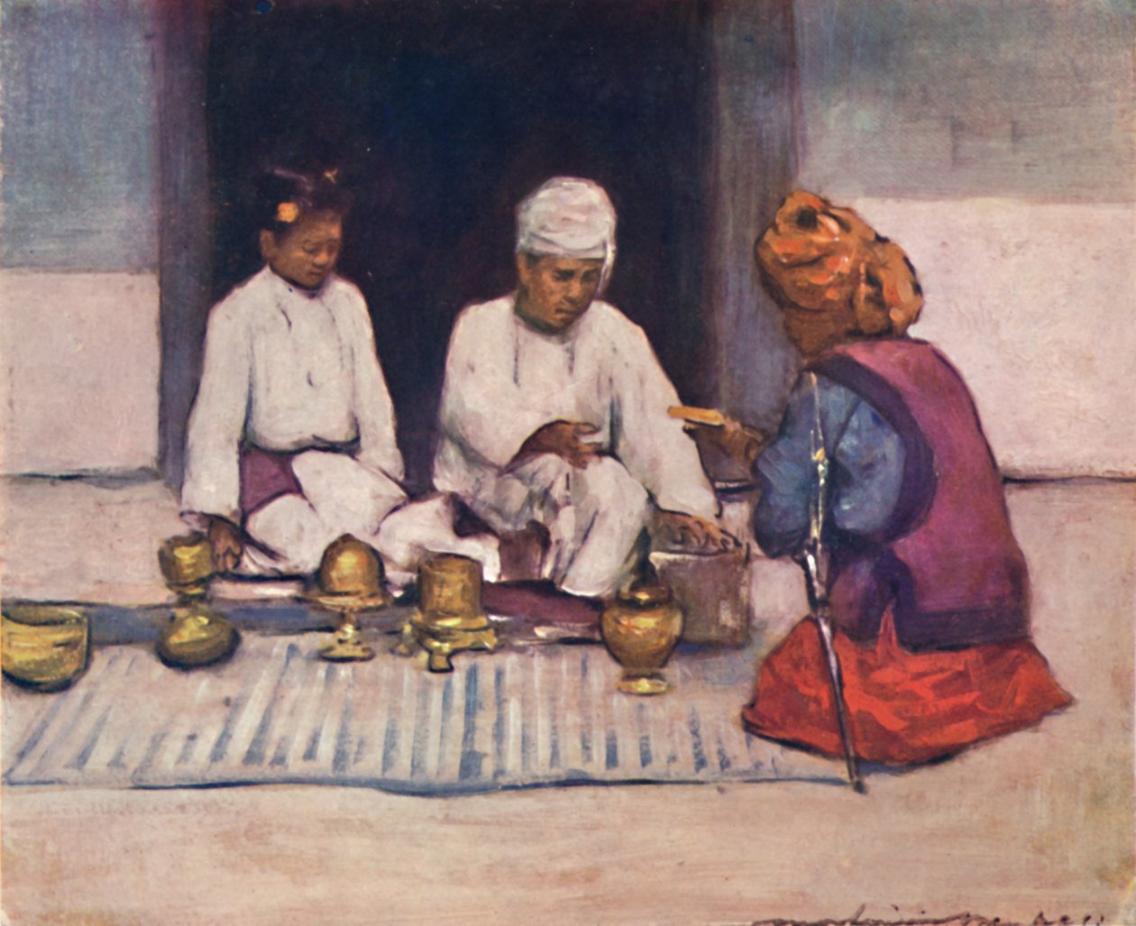"Shan Chief ja hänen vaimonsa", 1903 tekijältä Mortimer L Menpes