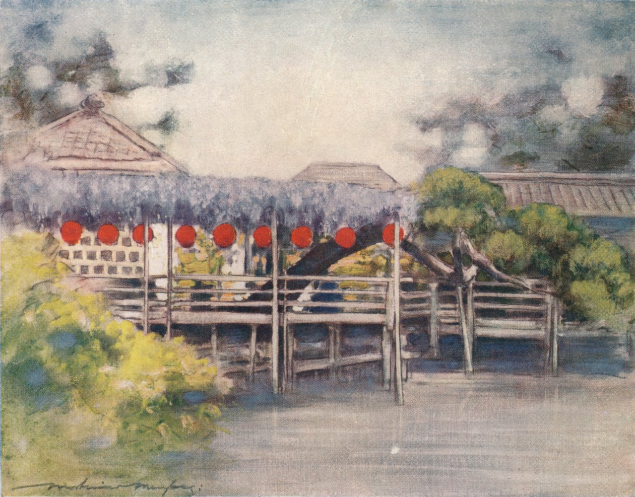 Aurinkoinen puutarha, 1887, 1901 tekijältä Mortimer L Menpes