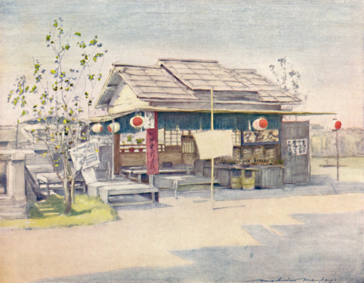 "Teetalo", 1903 tekijältä Mortimer L Menpes