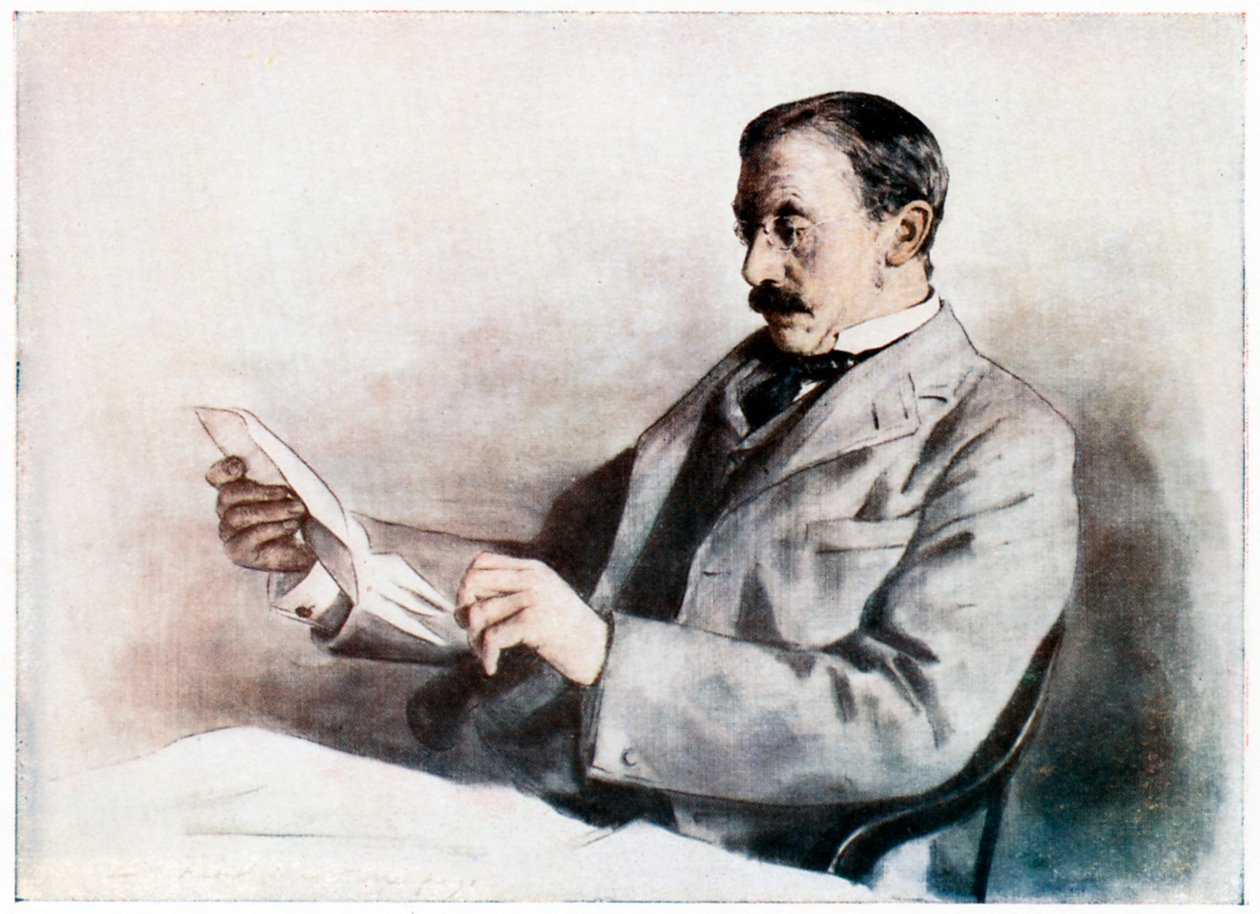 Alfred Milner, ensimmäinen varakreivi Milner, brittiläinen valtiomies, 1900-luvun alku tekijältä Mortimer L Menpes
