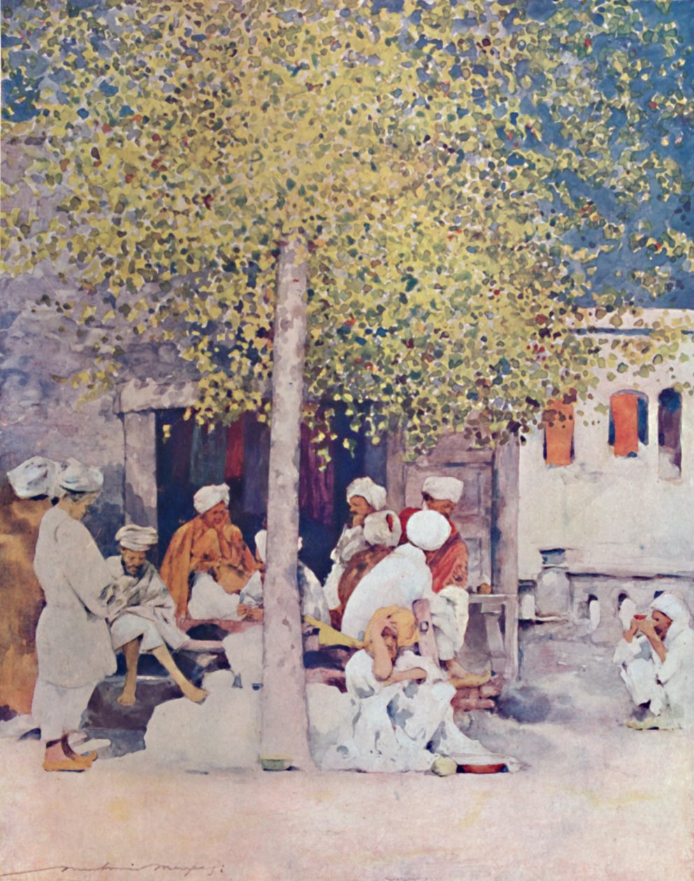 "Pois näyttelystä", 1903 tekijältä Mortimer L Menpes