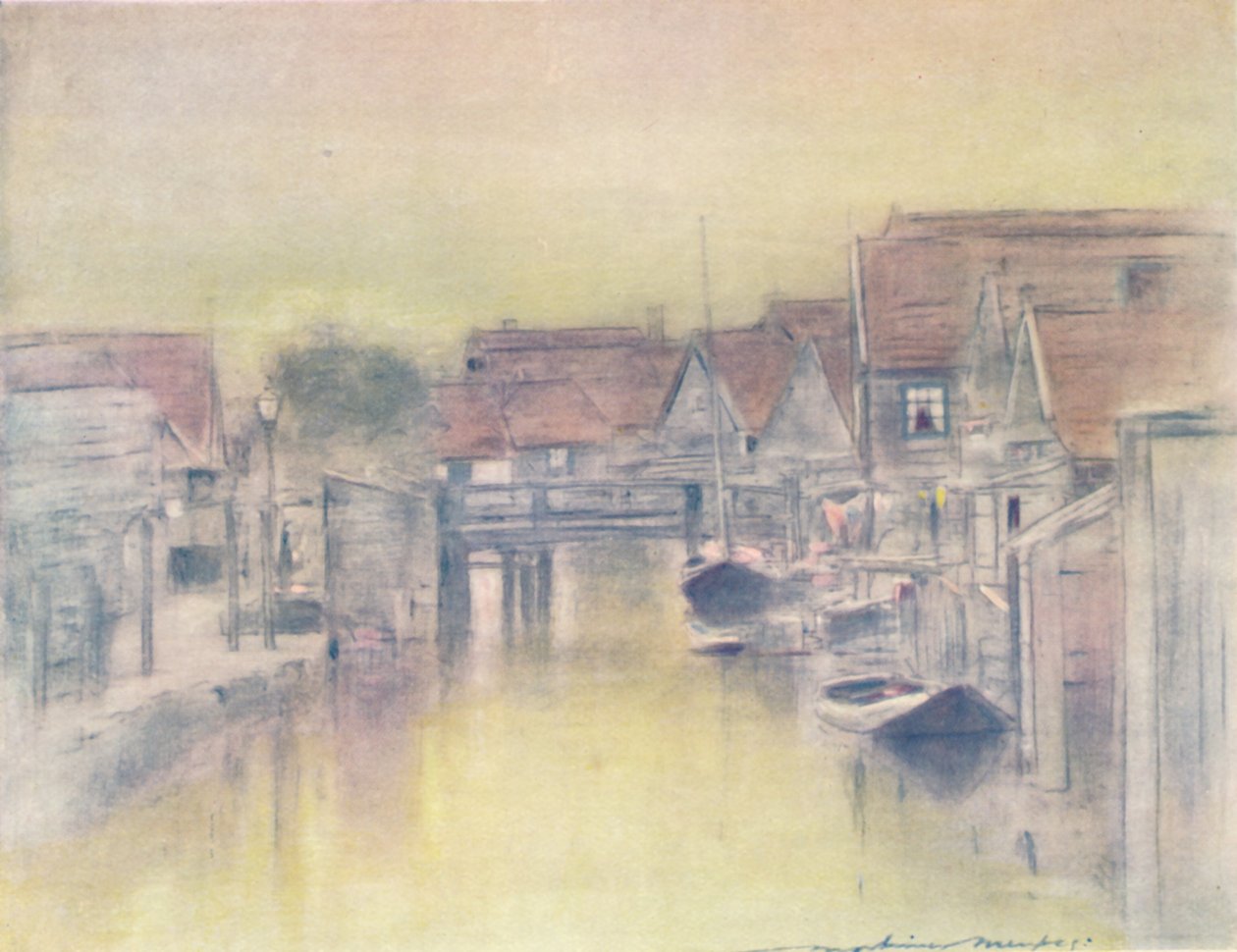 Edam, 1903 tekijältä Mortimer L Menpes