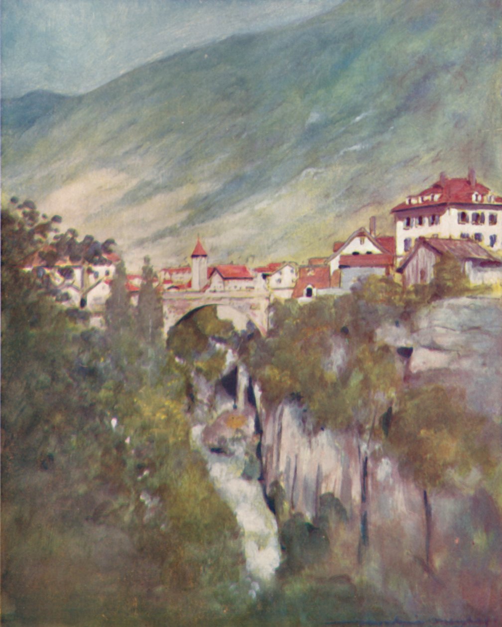 Goeschenen, 1903 tekijältä Mortimer L Menpes