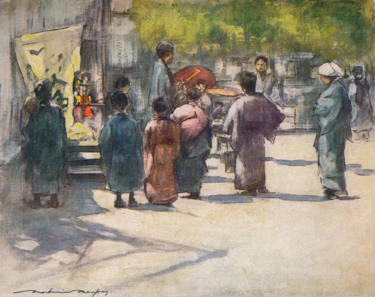 Tallin edessä, c1887, 1901 tekijältä Mortimer L Menpes