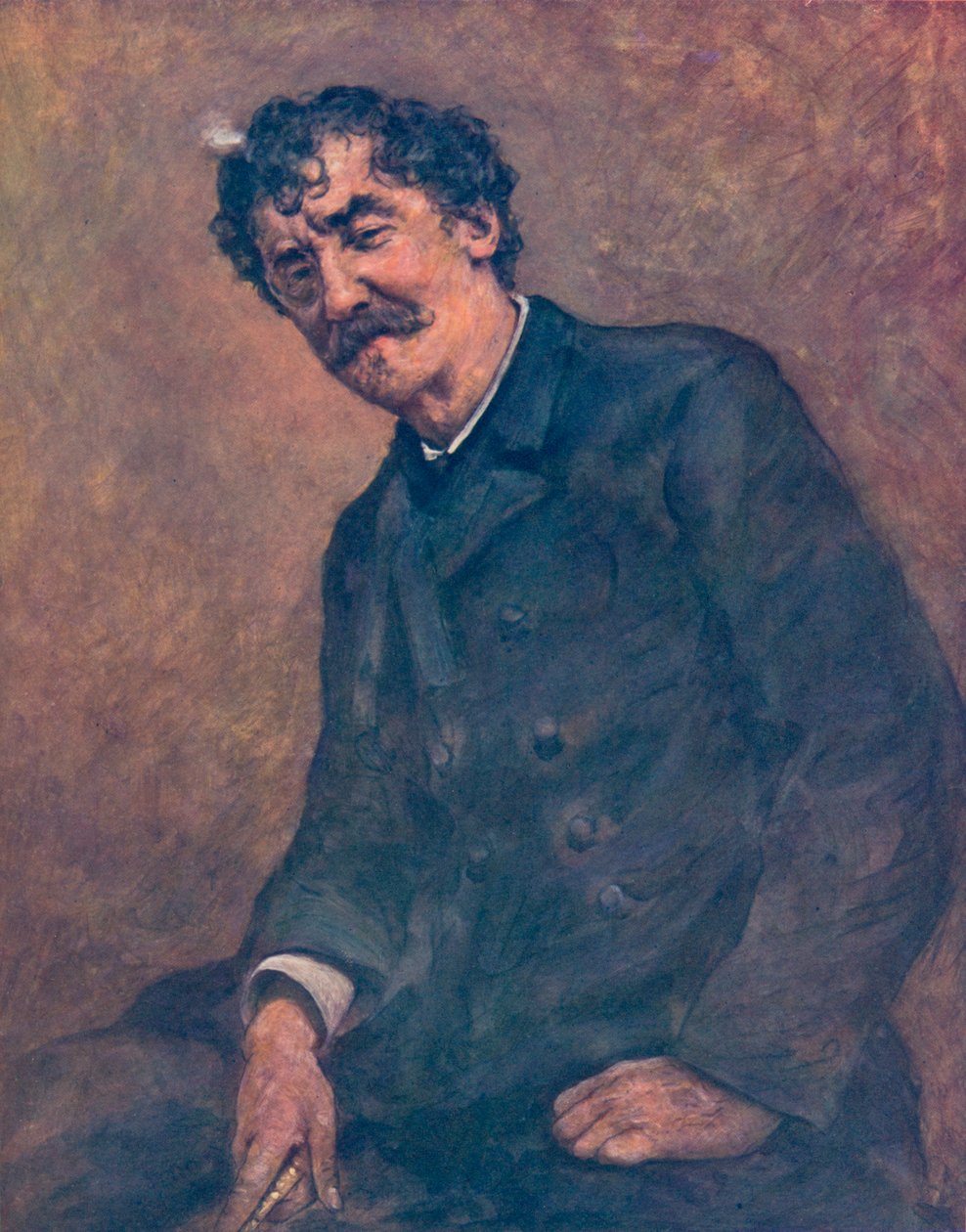 "James McNeill Whistler", 1885, 1904 tekijältä Mortimer L Menpes
