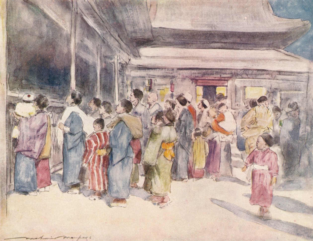 Lookers-On, c1887, 1901 tekijältä Mortimer L Menpes