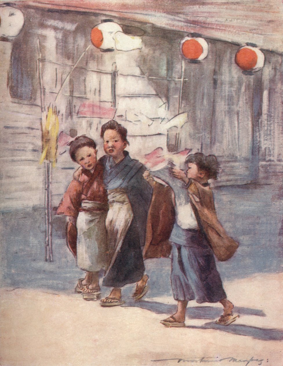 "Uutiset", c1887, 1901 tekijältä Mortimer L Menpes