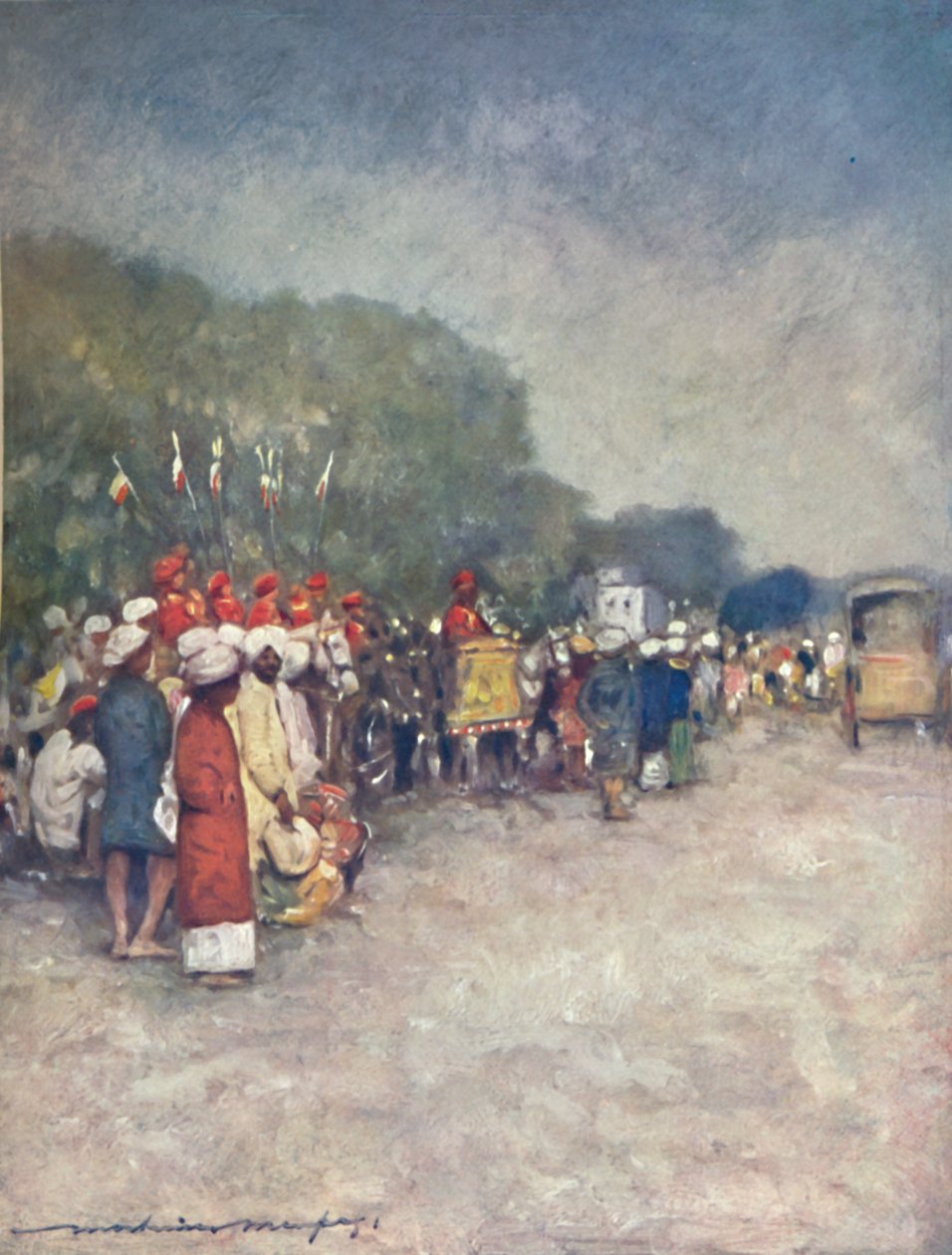 "Alipur Roadilla", 1903 tekijältä Mortimer L Menpes