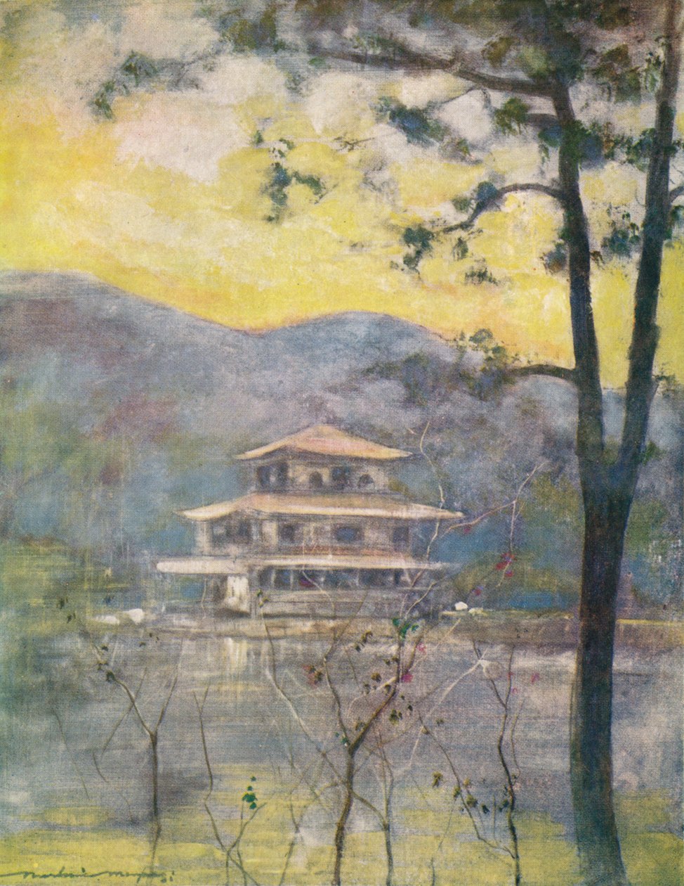 "Outside Kioto", c1887, 1901 tekijältä Mortimer L Menpes