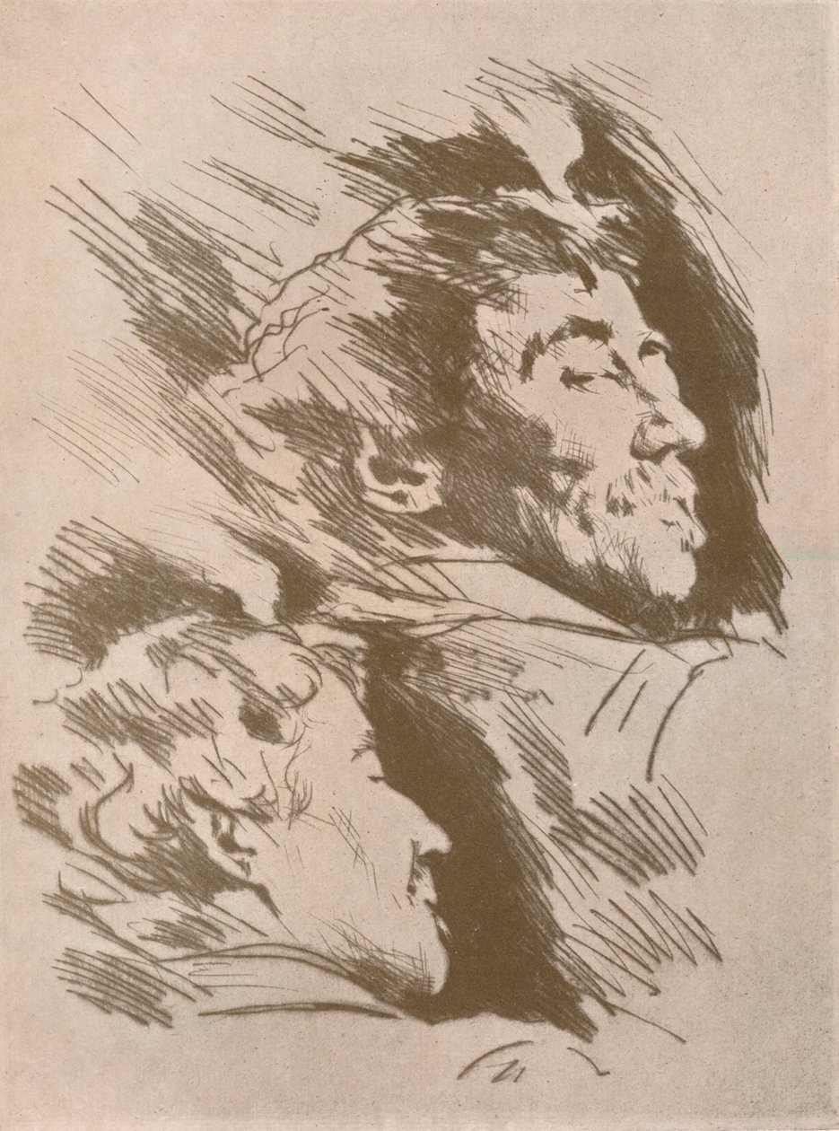 "Muotokuvatutkimukset", c1880, 1904 tekijältä Mortimer L Menpes