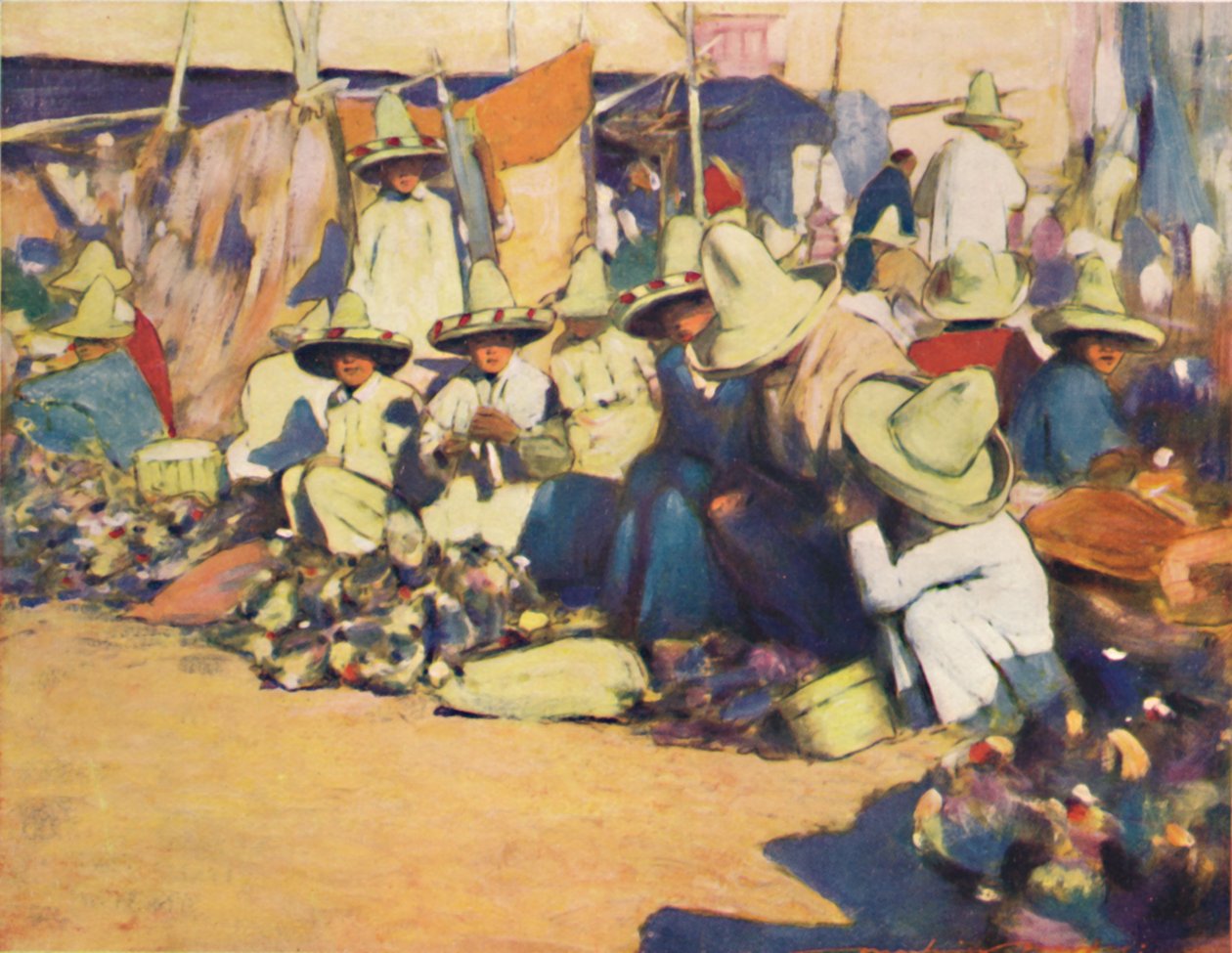 "Puebla", 1903 tekijältä Mortimer L Menpes