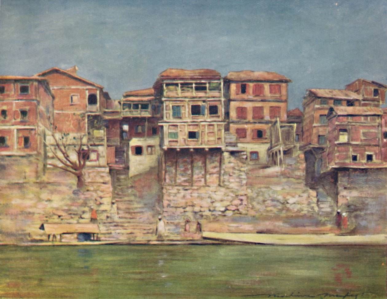 "Srinagar", 1903 tekijältä Mortimer L Menpes