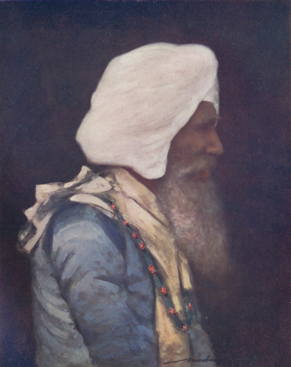 "Nabhan Maharaja", 1903 tekijältä Mortimer L Menpes
