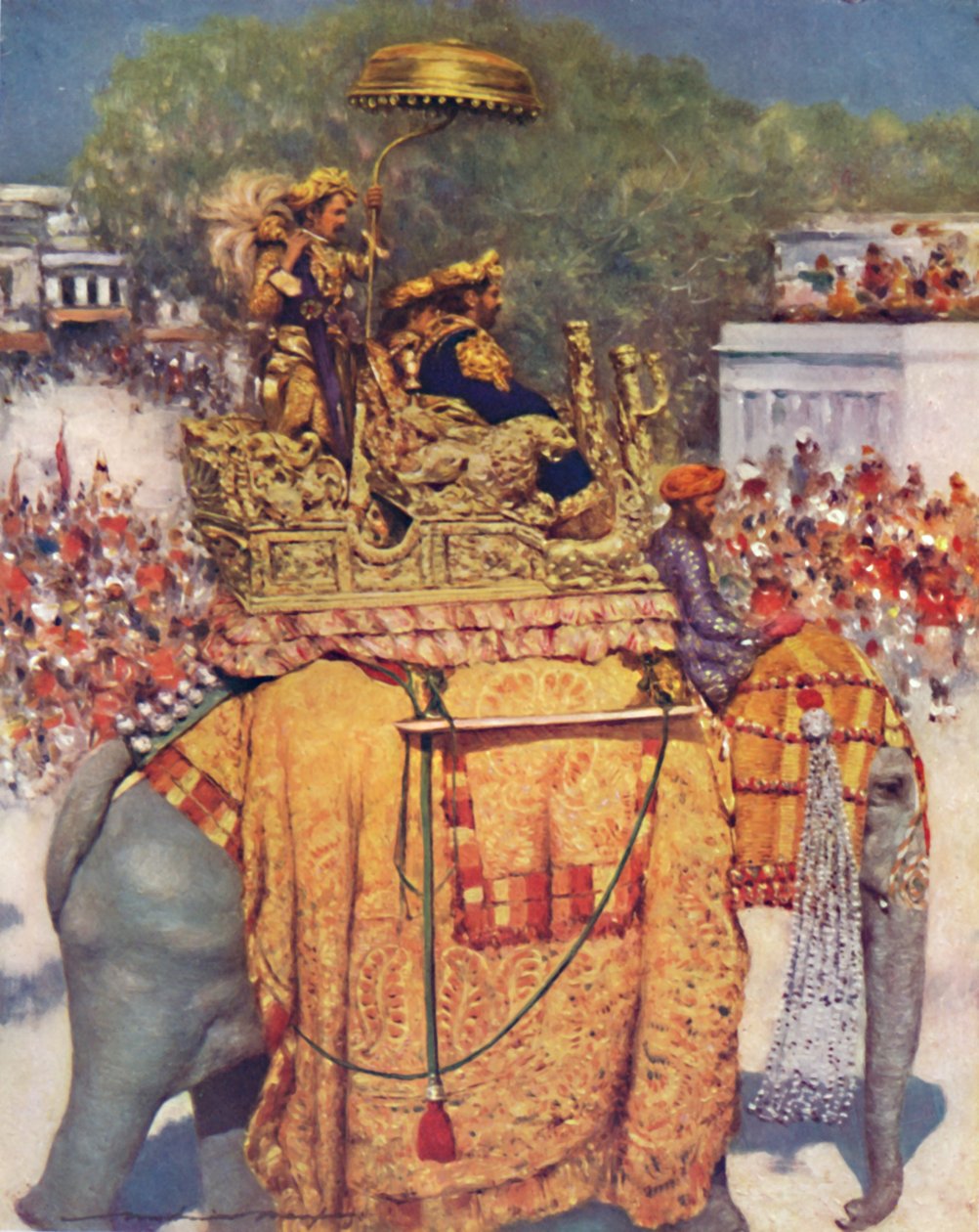 Osavaltiomerkintä: Eräs Maharaja, 1903 tekijältä Mortimer L Menpes