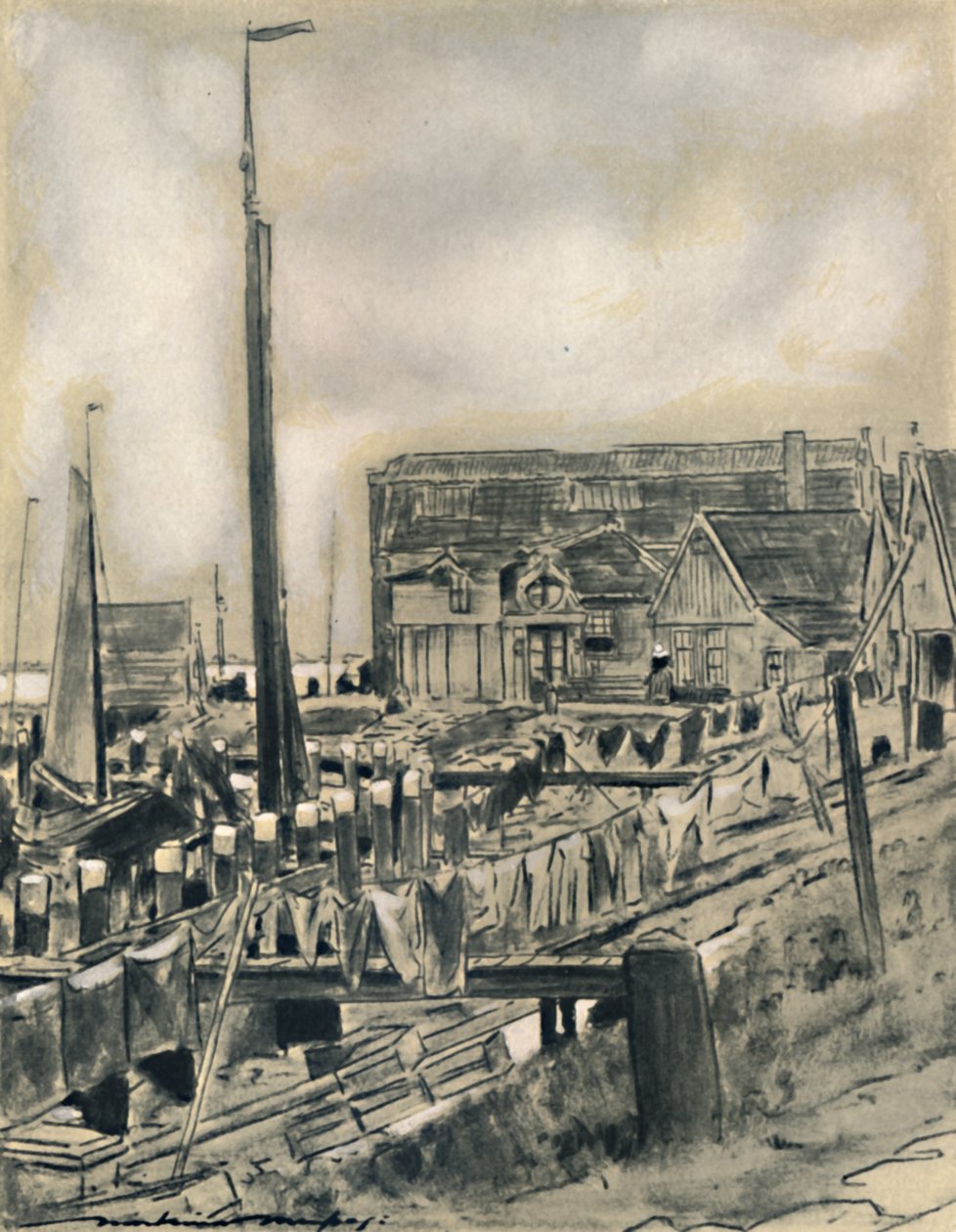 "Hollannin asuinpaikka", 1903 tekijältä Mortimer L Menpes