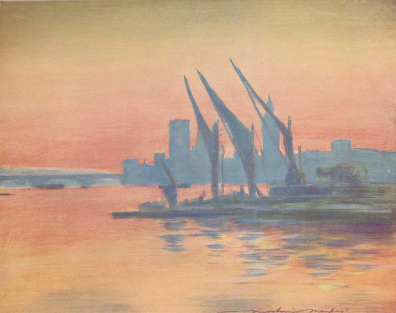 Westminster, 1903 tekijältä Mortimer L Menpes