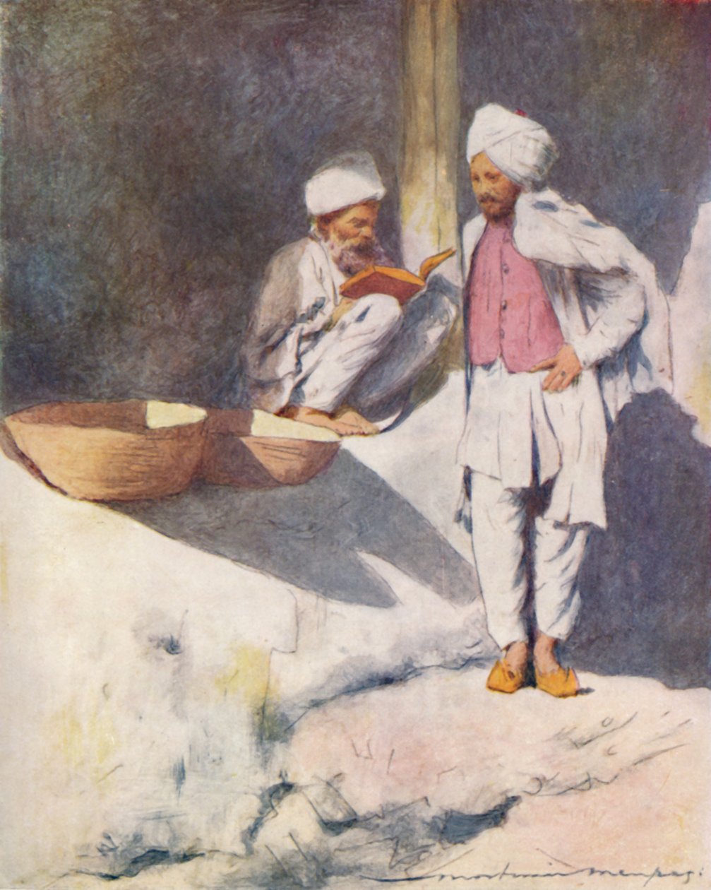 Oppinut mies Peshawurista, 1905 tekijältä Mortimer Ludington Menpes