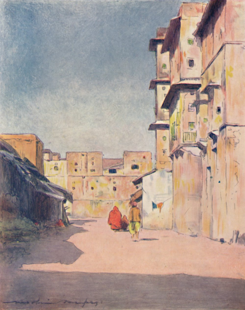 Katu Jeyporessa, 1905 tekijältä Mortimer Ludington Menpes