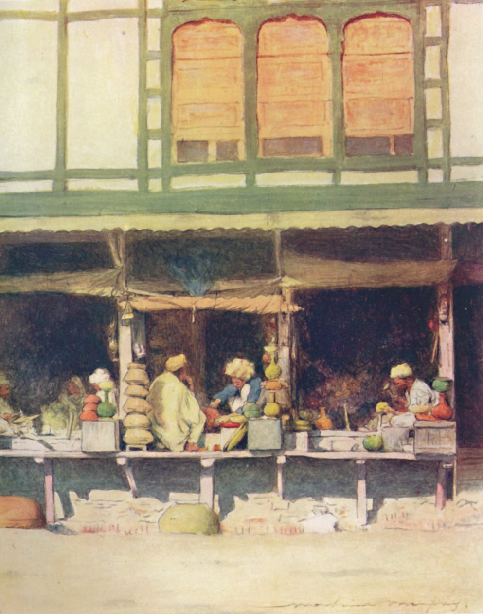 Luokittelematon kauppa, 1905 tekijältä Mortimer Ludington Menpes