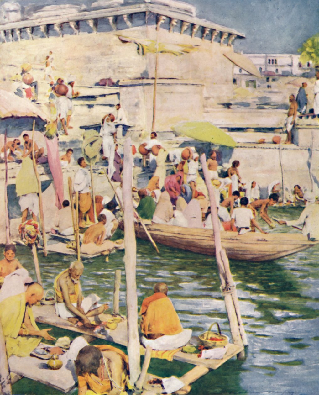 Benares, 1905 tekijältä Mortimer Ludington Menpes