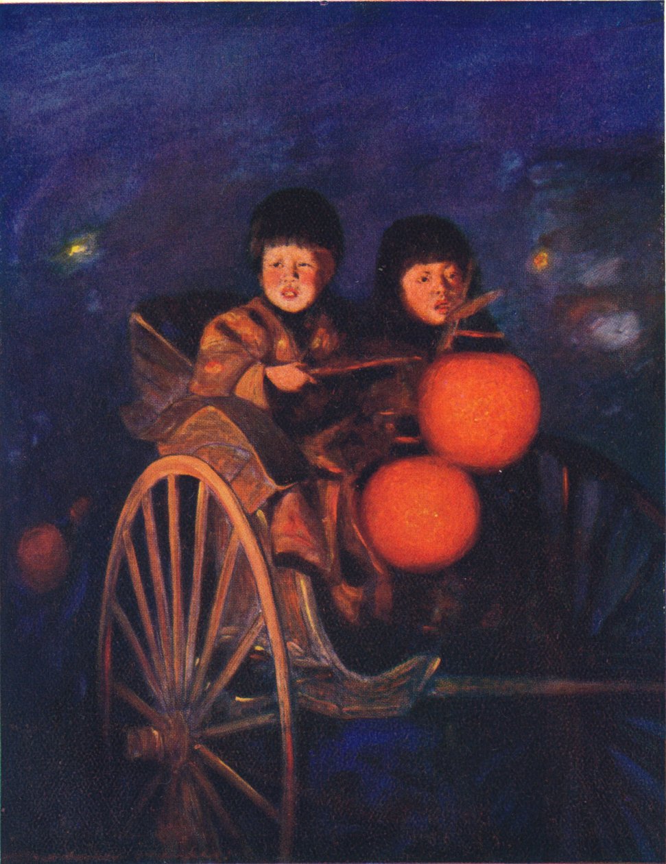 Lyhtyjen valossa, c1887, 1901 tekijältä Mortimer Ludington Menpes