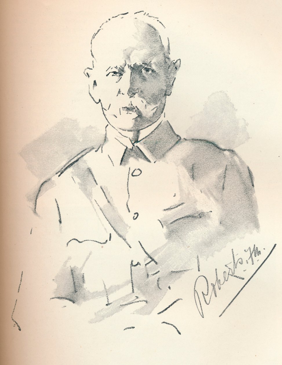 Kenttämarsalkka Lord Roberts Kandaharista 1832-1914, brittiläinen sotilas, c1901 tekijältä Mortimer Ludington Menpes