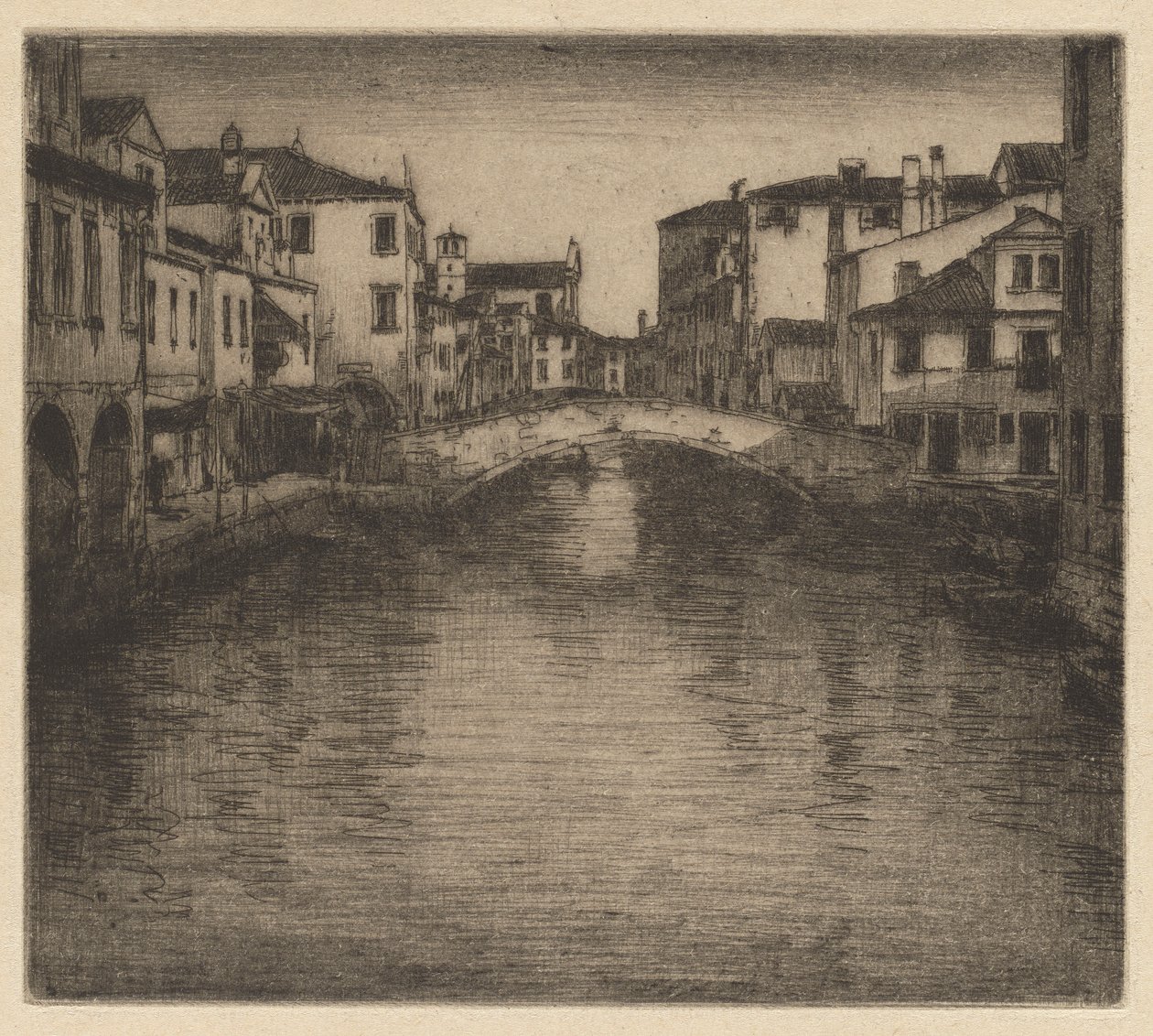 Side Canal, Venetsia tekijältä Mortimer Menpes