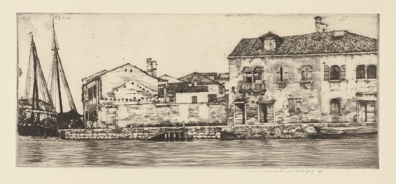 Giudecca tekijältä Mortimer Menpes