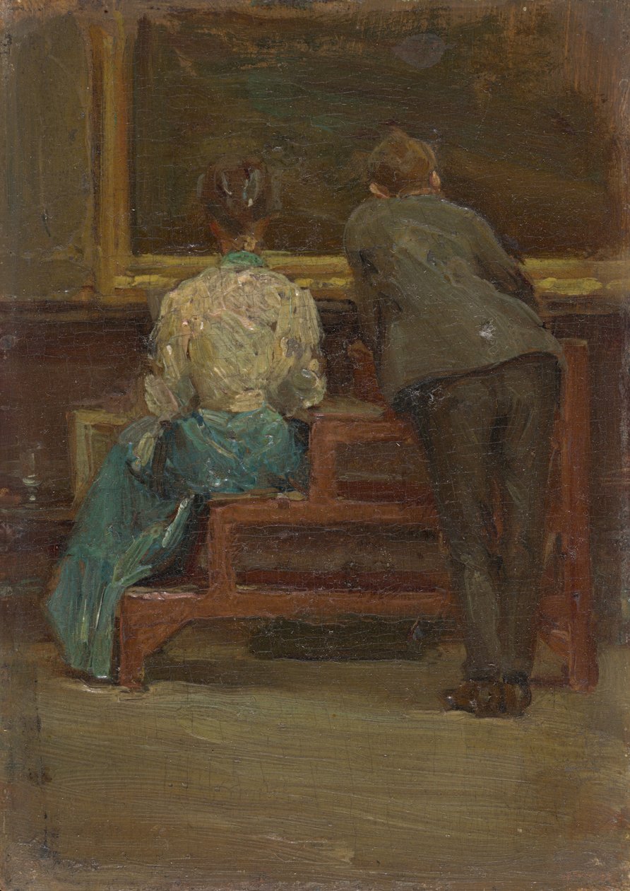 Charles Sheeler ja Nina Allender, c. 1906. tekijältä Morton Livingston Schamberg