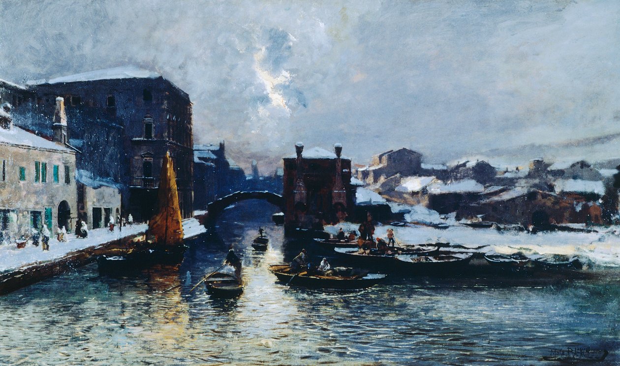 Chioggia lumen alla tekijältä Mose Bianchi