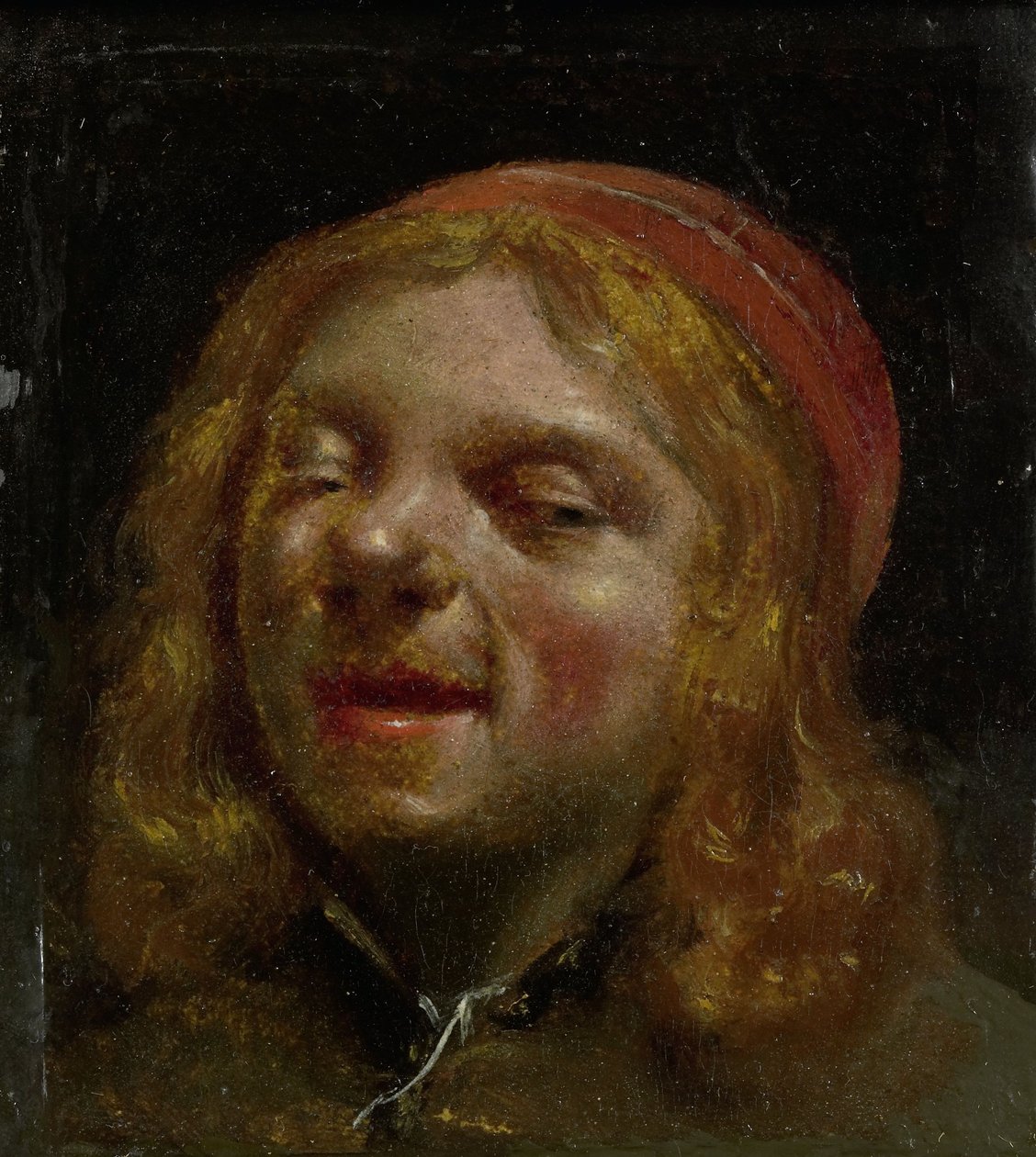 Omakuva, niin kutsuttu Jan Fabusin muotokuva, 1660-61 (öljy paperille, leveys 8 cm × 7 tekijältä Moses Ter Borch