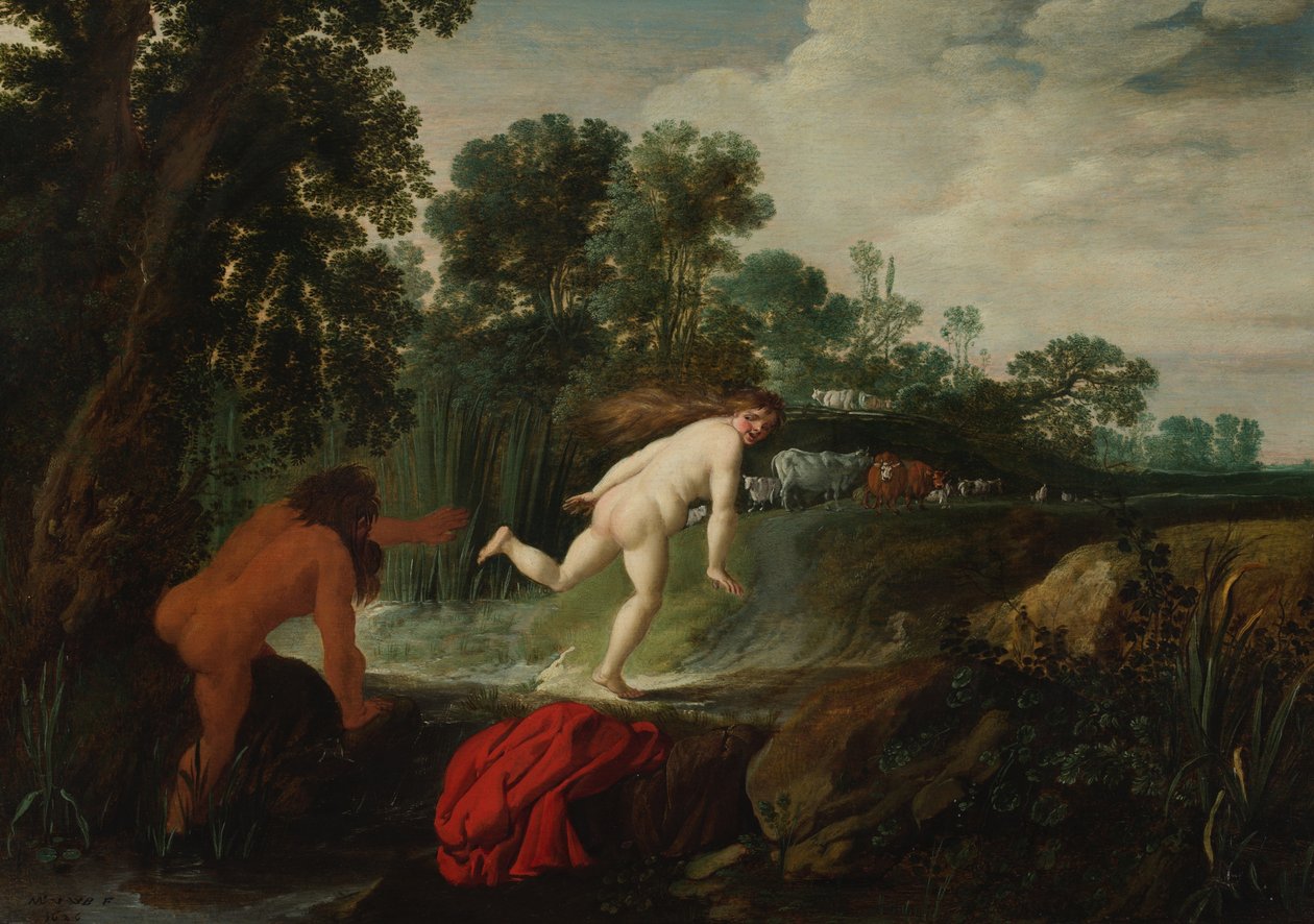 Alpheus ja Arethusa tekijältä Moses van Uyttenbroeck