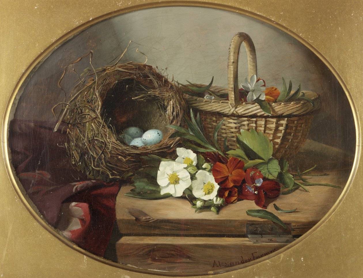 Asetelma tekijältä Mrs. Alexander Farmer