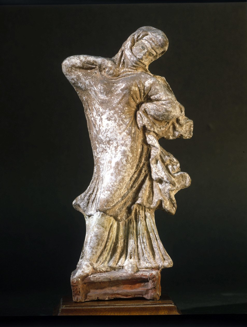 Mykeneen sivilisaatio: Tanagran verhottu tanssija, 3. vuosisadalla eKr., Museo della Scala, Milano tekijältä Mycenaean Mycenaean