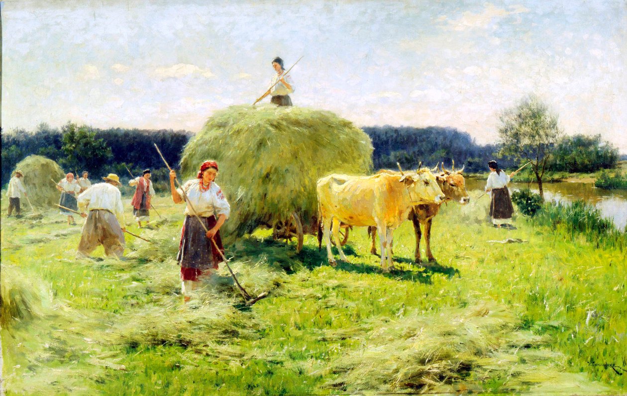 Hei-Making, 1906. tekijältä Mykola Kornylijowytsch Pymonenko