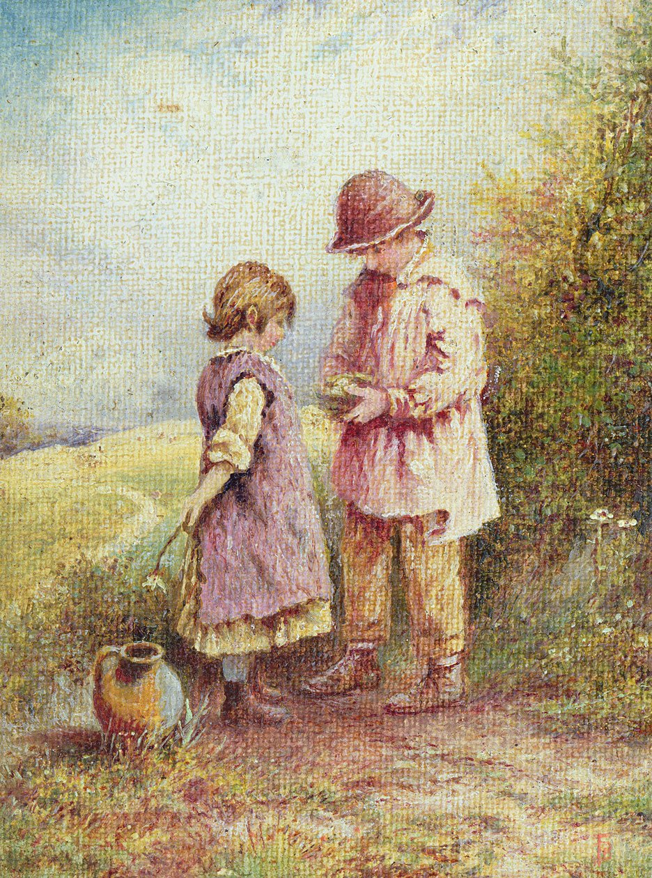 Linnunpesä tekijältä Myles Birket Foster