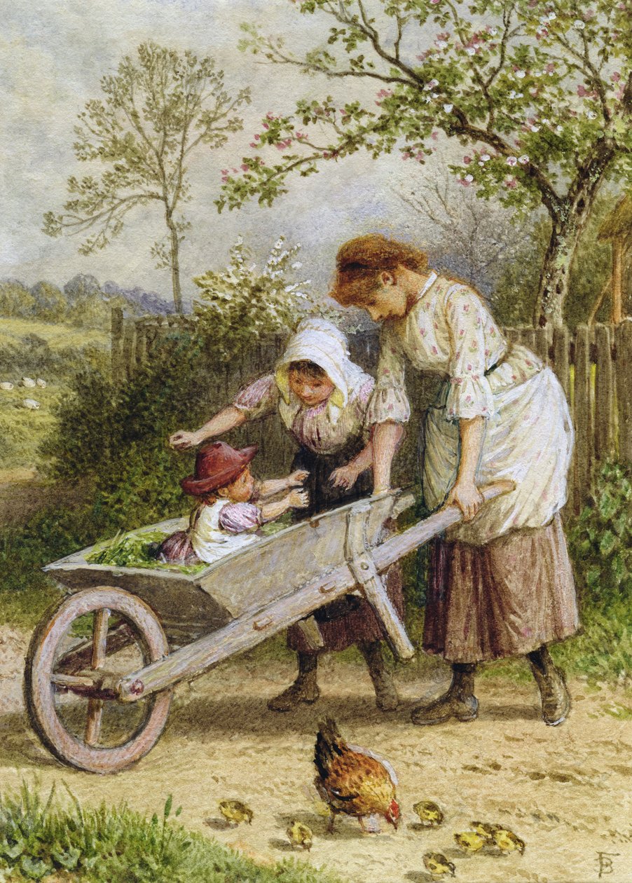 Kottikärryt tekijältä Myles Birket Foster