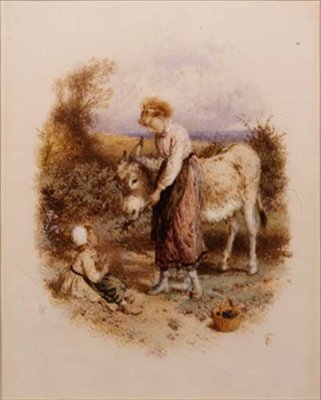 Aasin ruokinta tekijältä Myles Birket Foster