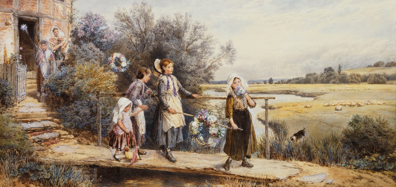 Vappuseppeleitä, tekijältä Myles Birket Foster
