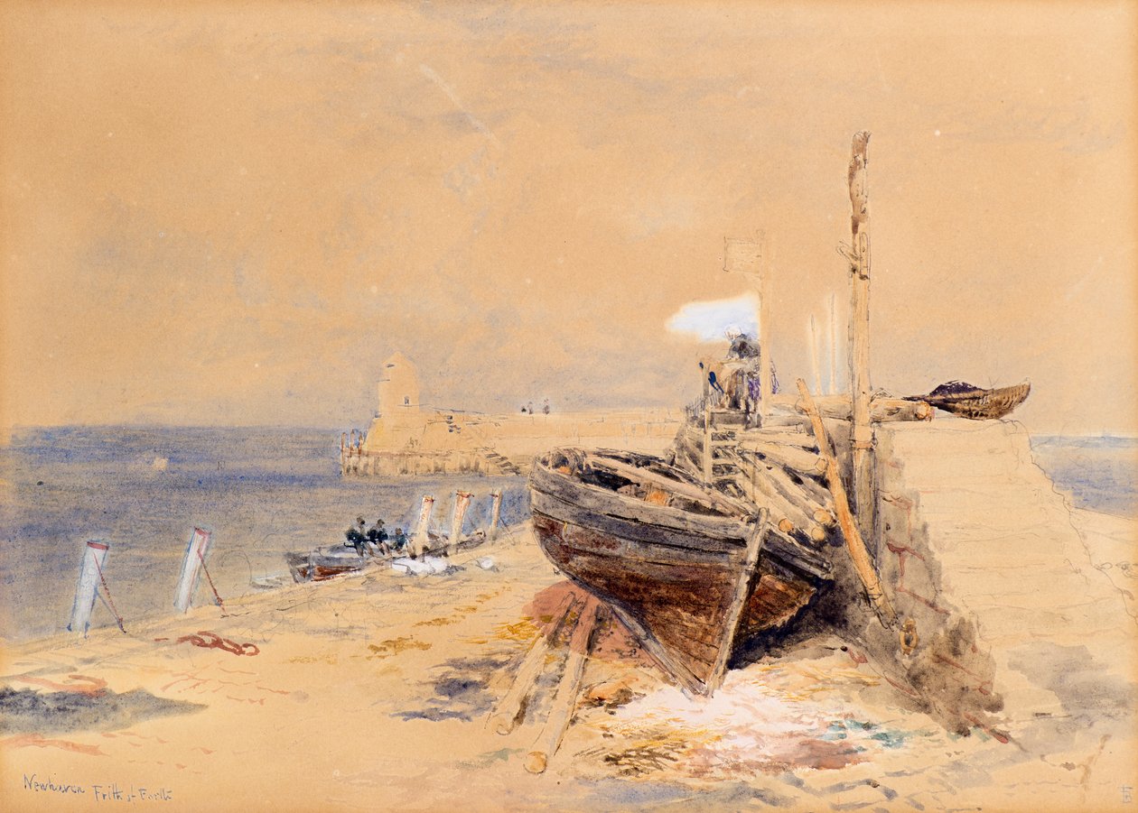 Newhaven, Firth of Forth tekijältä Myles Birket Foster