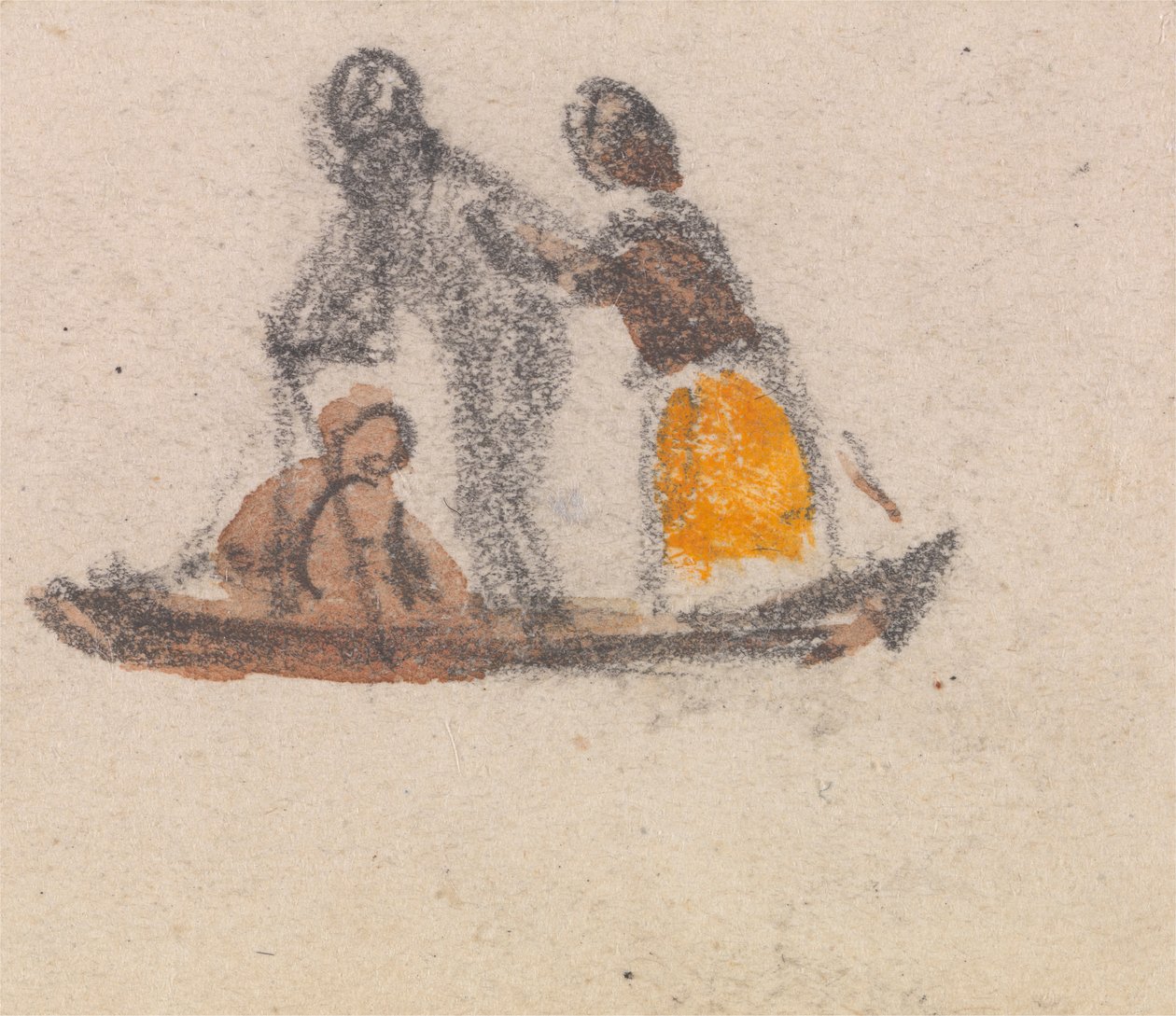 Yksi kolmen gondolitutkimuksen ryhmästä tekijältä Myles Birket Foster