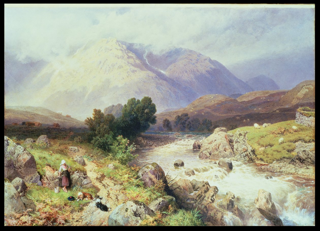 Highlands, lähellä Argylea tekijältä Myles Birket Foster